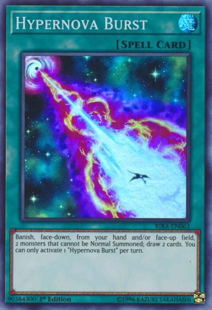 Hypernova Burst (RIRA-EN063) - Super Rare