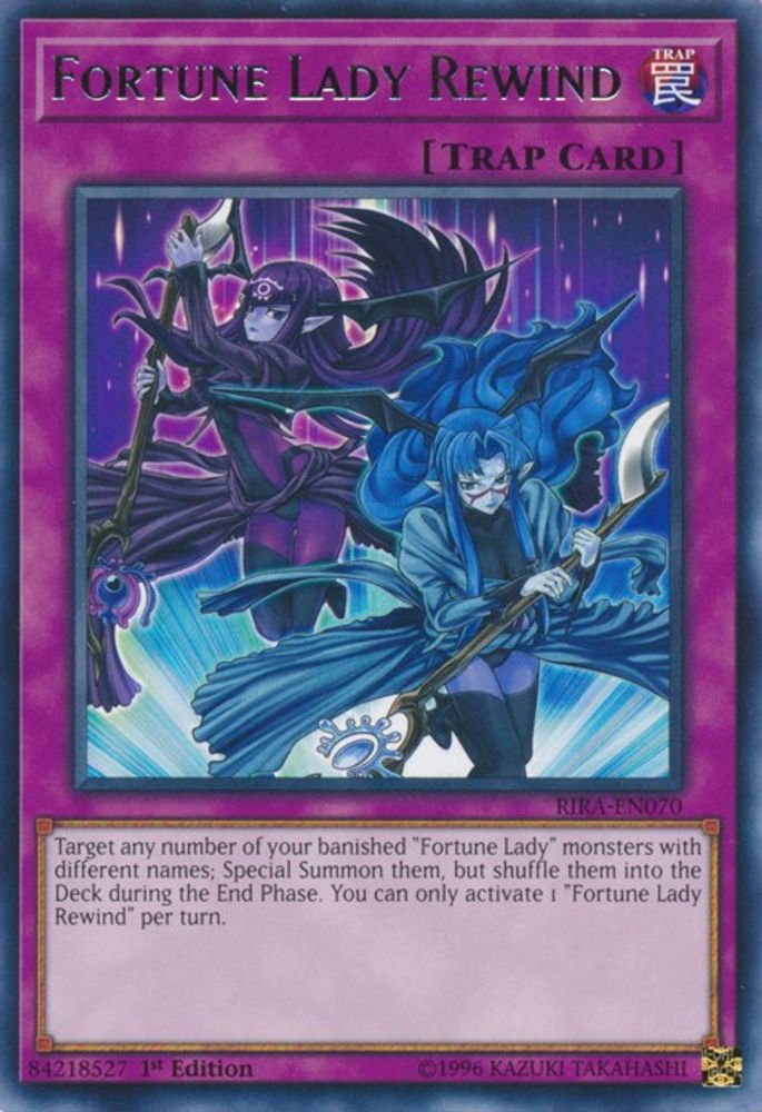 Fortune Lady Rewind (RIRA-EN070) - Rare