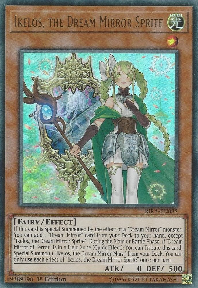Ikelos, the Dream Mirror Sprite (RIRA-EN085) - Ultra Rare