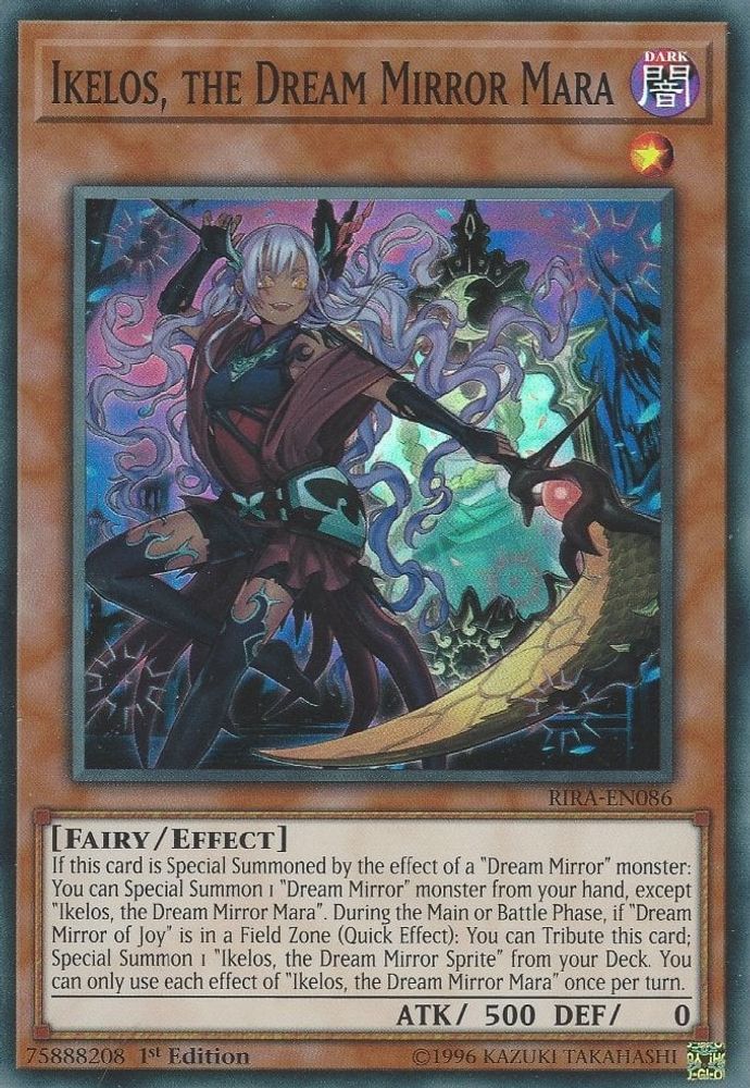 Ikelos, the Dream Mirror Mara (RIRA-EN086) - Super Rare