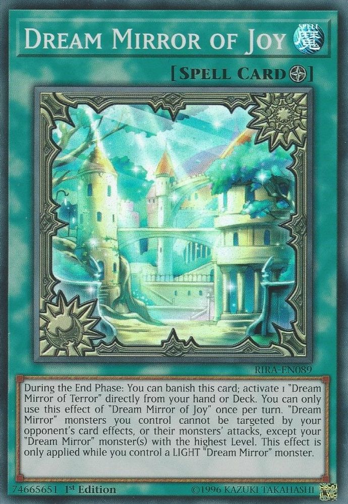 Dream Mirror of Joy (RIRA-EN089) - Super Rare