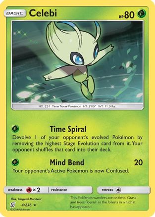 Celebi (4/236) [Soleil et Lune : Esprits unifiés] 
