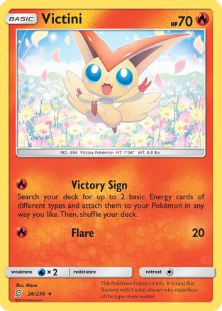 Victini 026  - Holofoil - Holo Rare