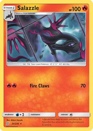 Salazzle (34)  - Rare
