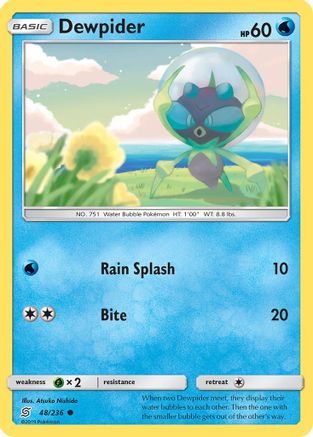 Dewpider (48/236) [Soleil et Lune : Esprits unifiés] 
