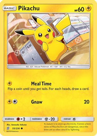 Pikachu (55) (55) 055  - Common