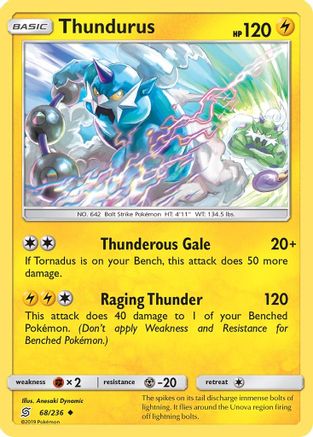 Thundurus 068  - Uncommon