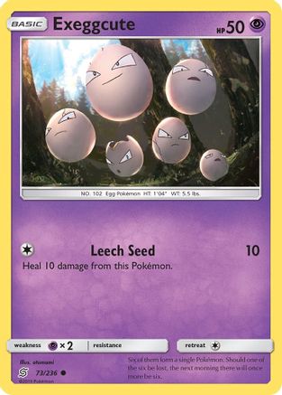 Exeggcute 073  - Common
