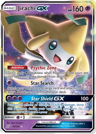 Jirachi GX 079  - Holofoil - Ultra Rare