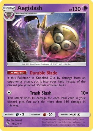 Aegislash  - Holofoil - Holo Rare