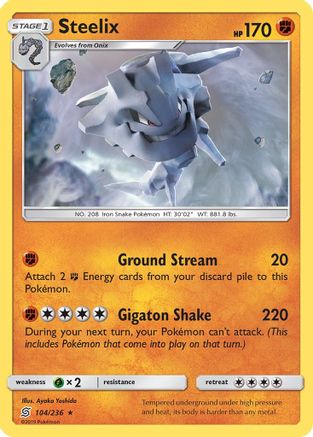 Steelix 104/236  - Rare