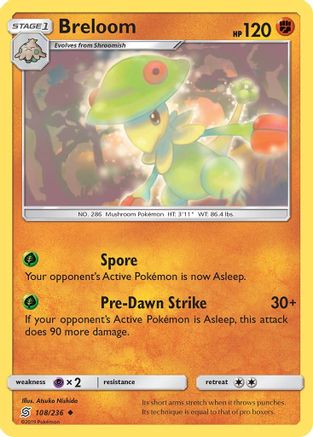 Breloom 108  - Uncommon