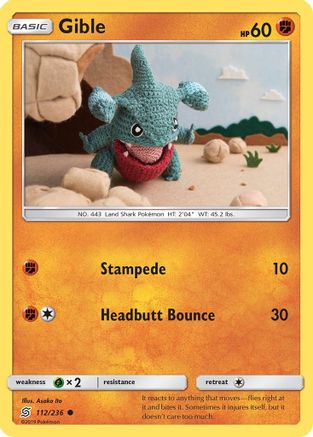Gible 112  - Common