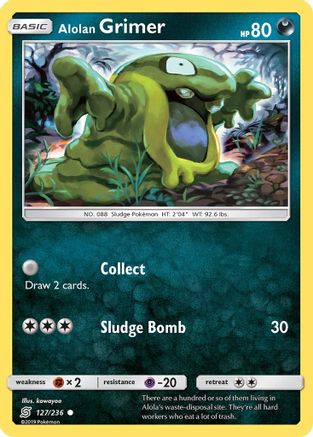 Alolan Grimer 127  - Common