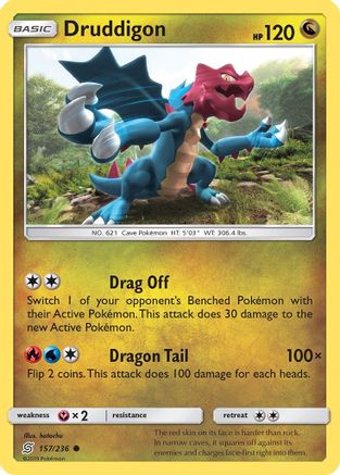 Druddigon 157/236  - Common