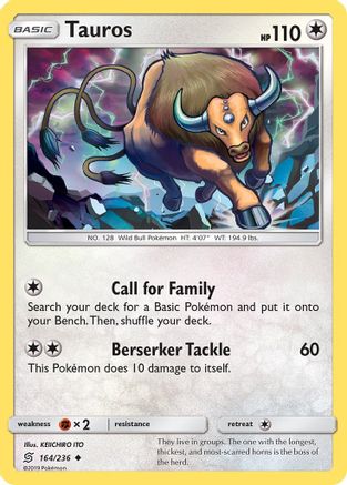 Tauros 164/236  - Uncommon