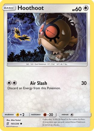 Hoothoot 165  - Common