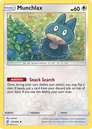 Munchlax 173  - Uncommon