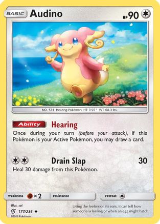 Audino 177  - Uncommon