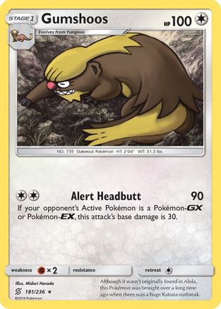 Gumshoos  - Rare