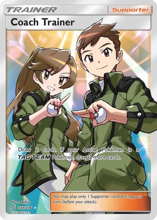 Coach Trainer (Full Art)  - Holofoil - Ultra Rare