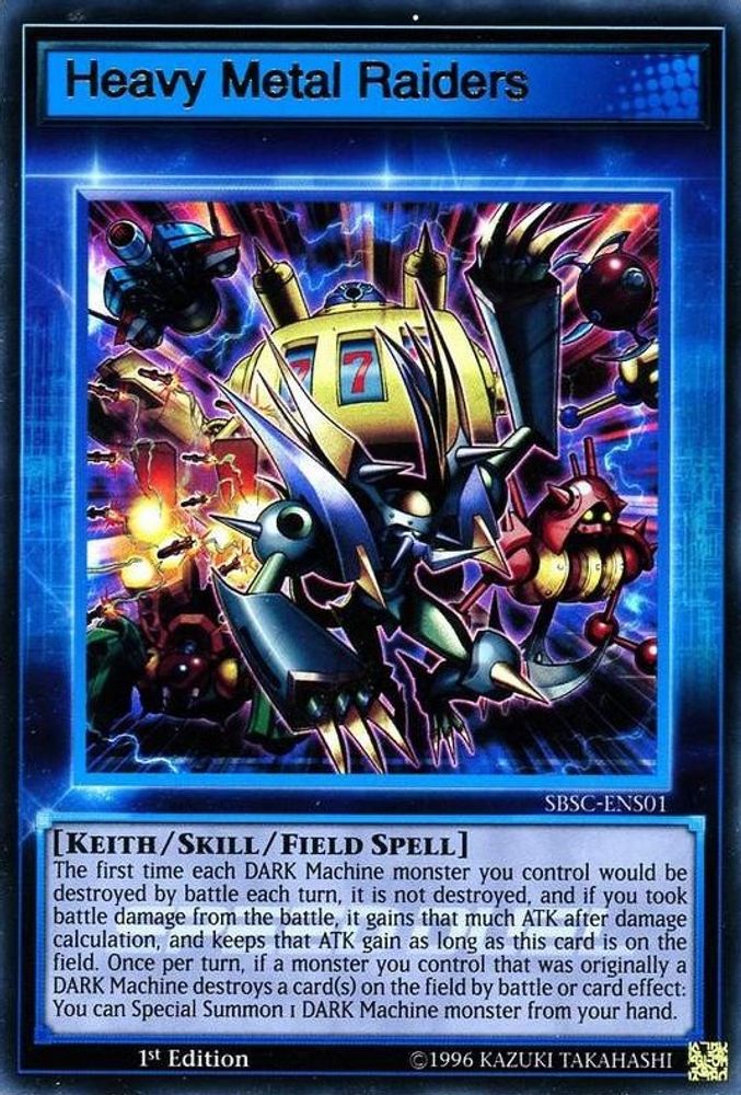 Heavy Metal Raiders (Skill Card) (SBSC-ENS01) - Ultra Rare