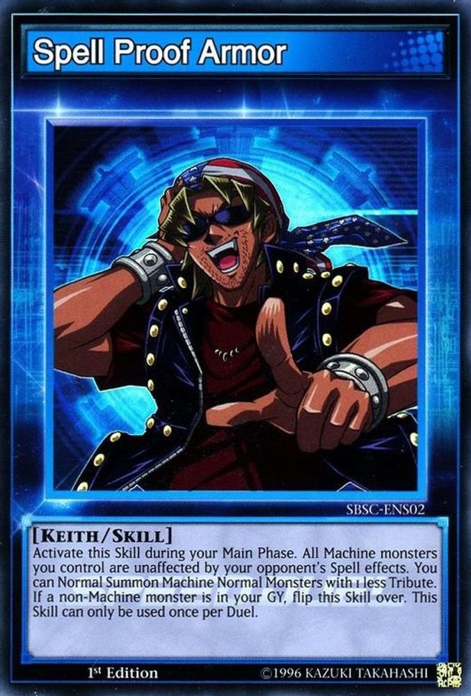 Spell Proof Armor (SBSC-ENS02) - Super Rare