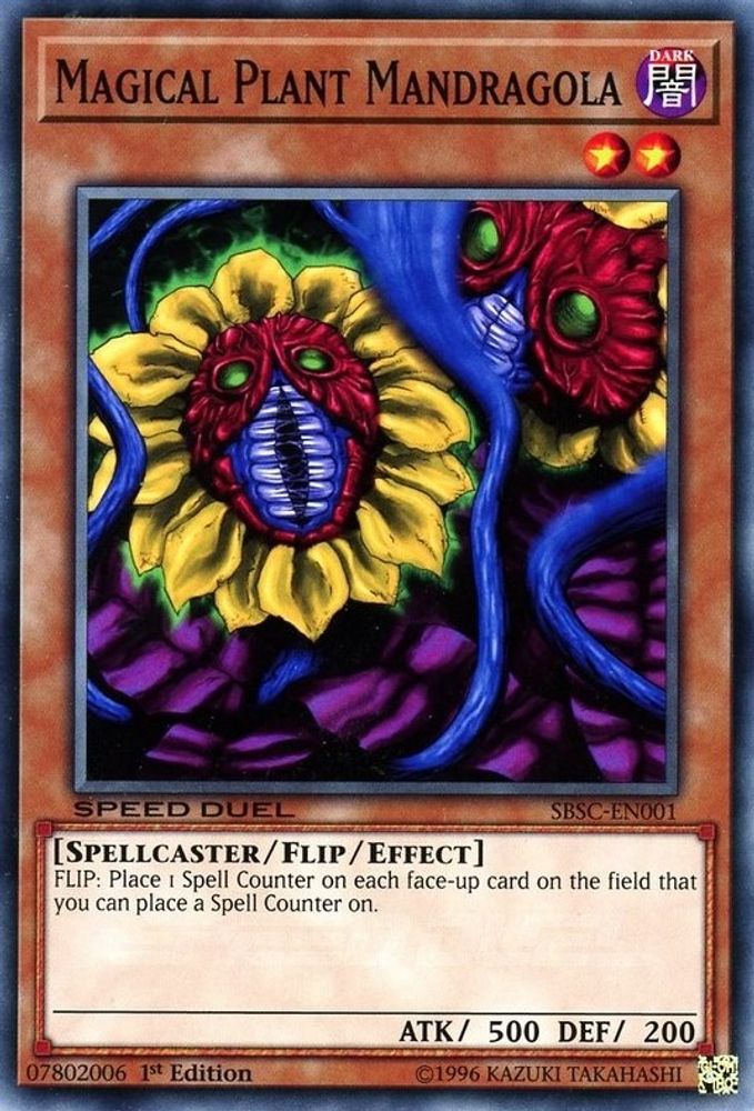 Magical Plant Mandragola (SBSC-EN001) - Common