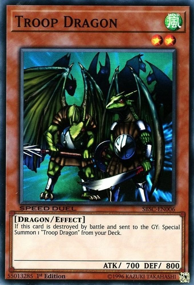 Troop Dragon (SBSC-EN006) - Super Rare