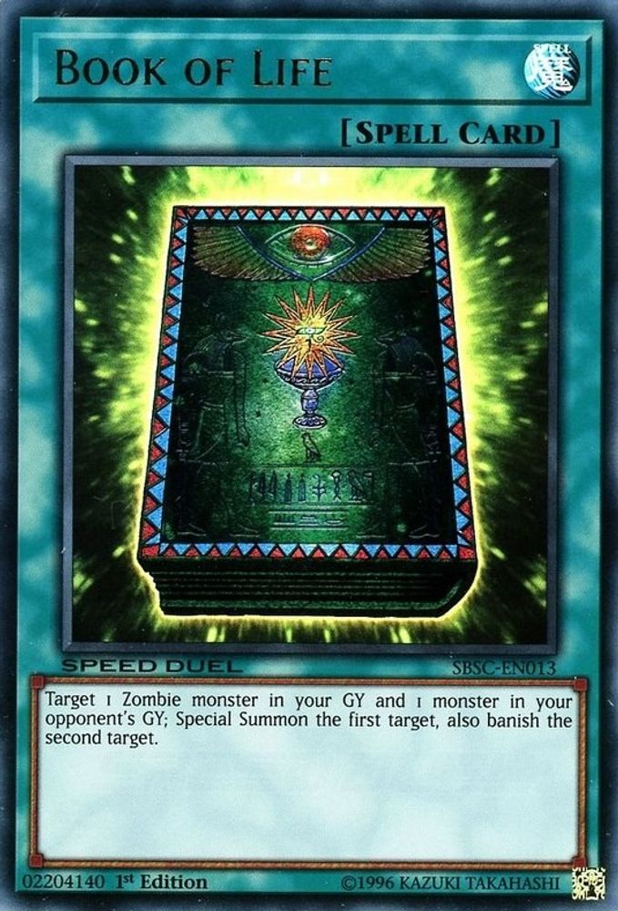 Book of Life (SBSC-EN013) - Ultra Rare