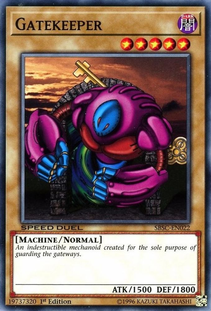Gatekeeper (SBSC-EN022) - Common