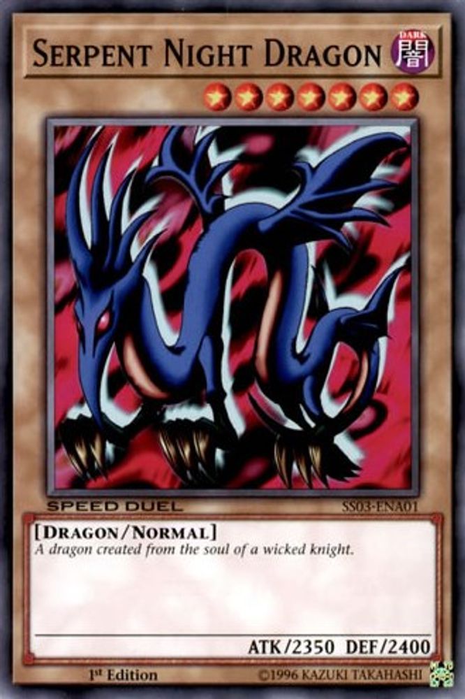 Serpent Night Dragon (SS03-ENA01) - Common