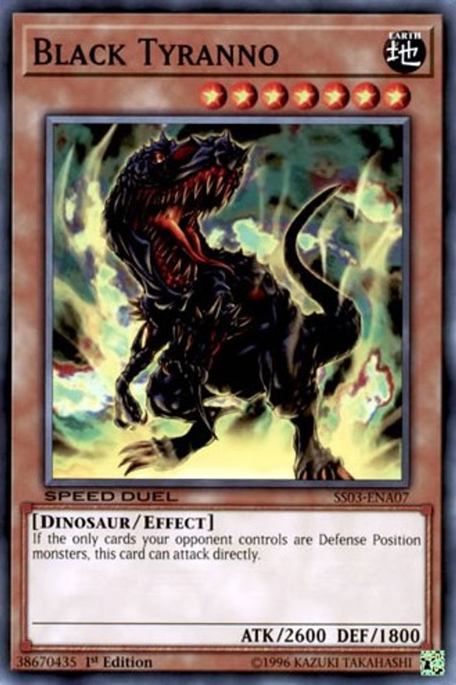 Black Tyranno (SS03-ENA07) - Common