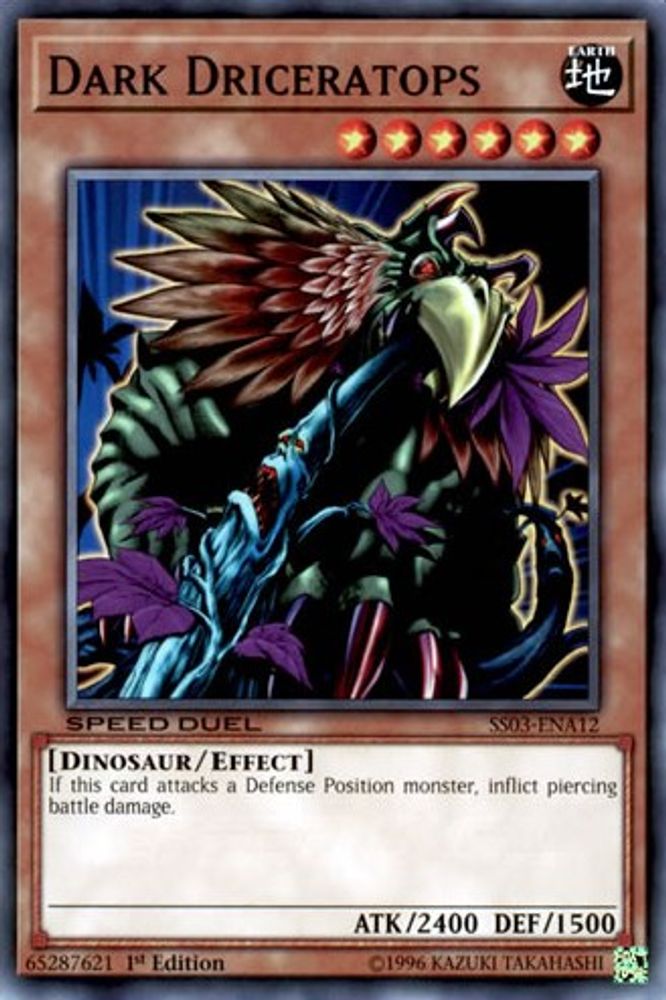 Dark Driceratops (SS03-ENA12) - Common