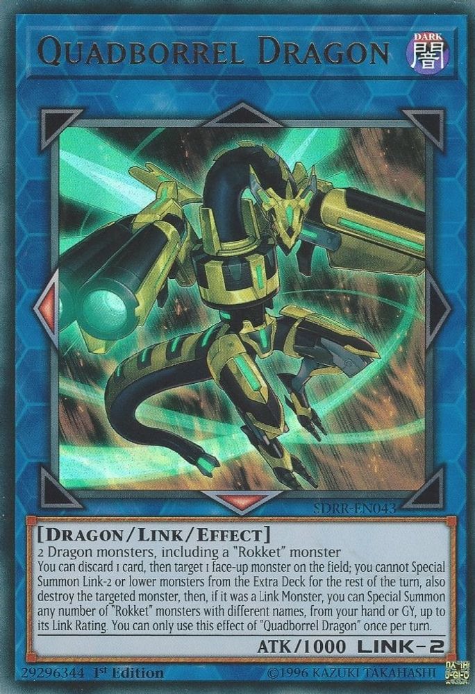 Quadborrel Dragon (SDRR-EN043) - Ultra Rare