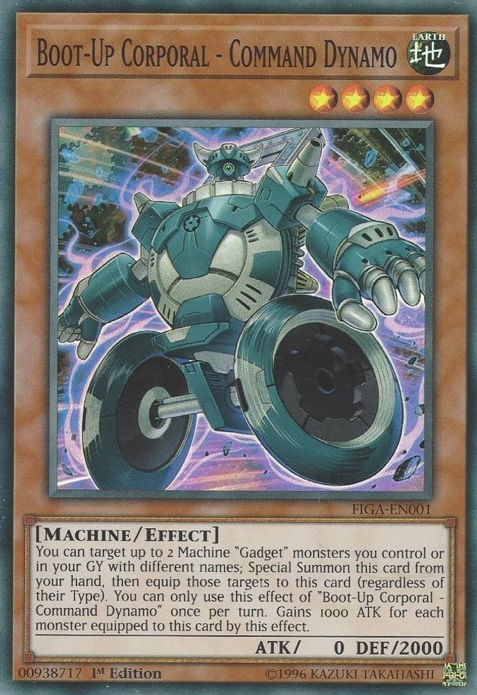 Boot-Up Corporal - Command Dynamo (FIGA-EN001) - Super Rare