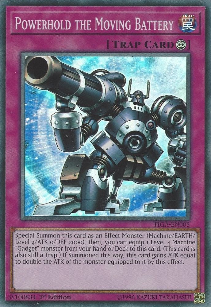 Powerhold the Moving Battery (FIGA-EN005) - Super Rare