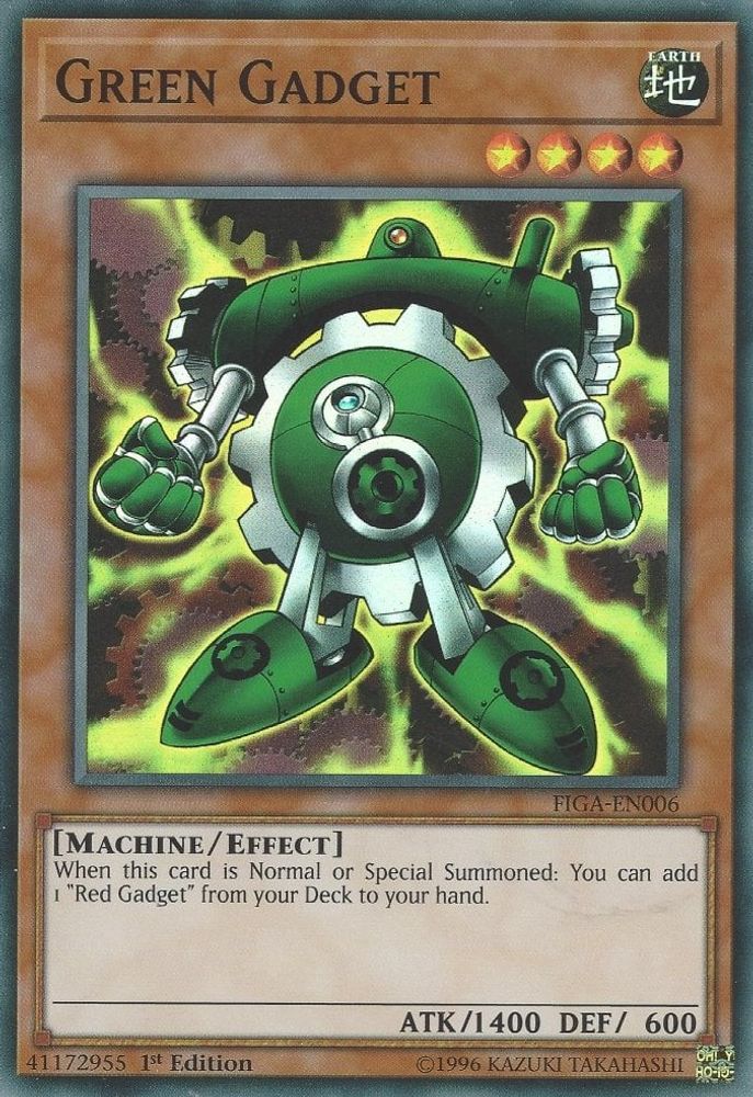 Green Gadget (FIGA-EN006) - Super Rare