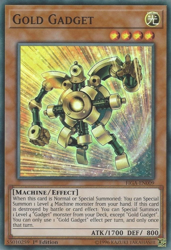 Gold Gadget (FIGA-EN009) - Super Rare