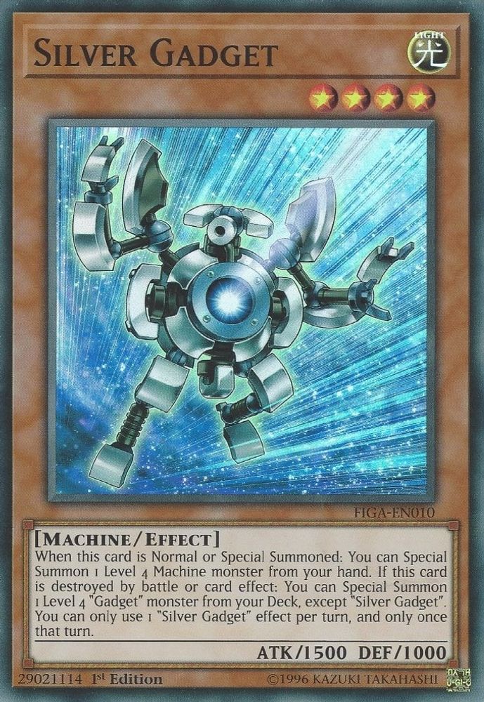 Silver Gadget (FIGA-EN010) - Super Rare