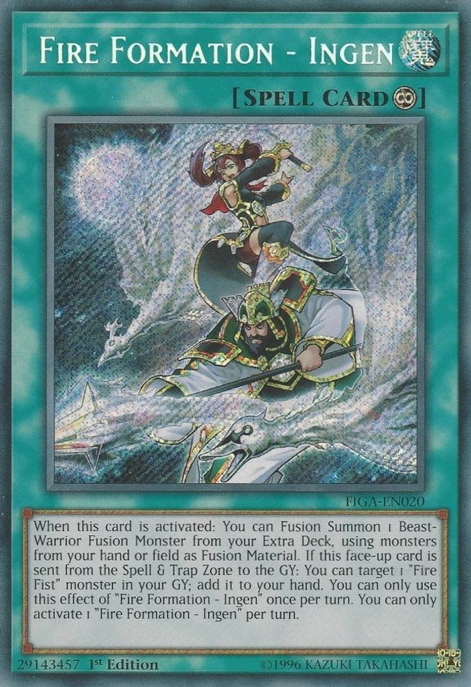 Fire Formation - Ingen (FIGA-EN020) - Secret Rare