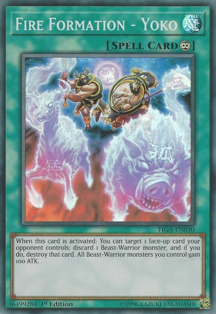 Fire Formation - Yoko (FIGA-EN030) - Super Rare