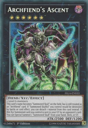 Archfiend's Ascent [FIGA-EN033] Secret Rare