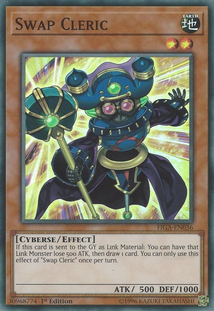 Swap Cleric (FIGA-EN036) - Super Rare