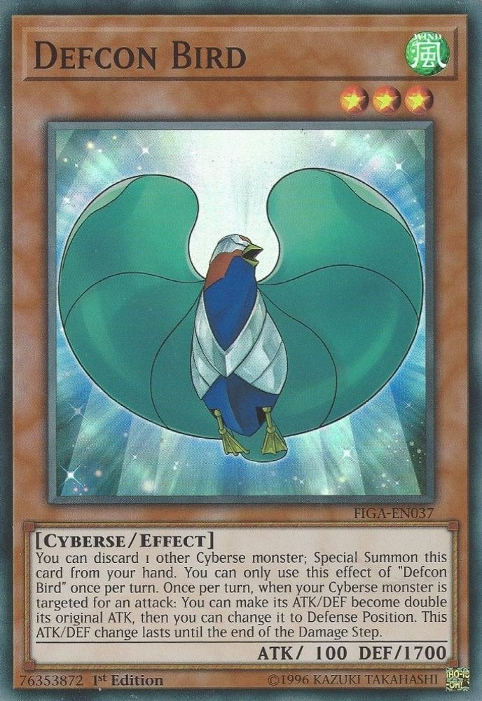 Defcon Bird (FIGA-EN037) - Super Rare