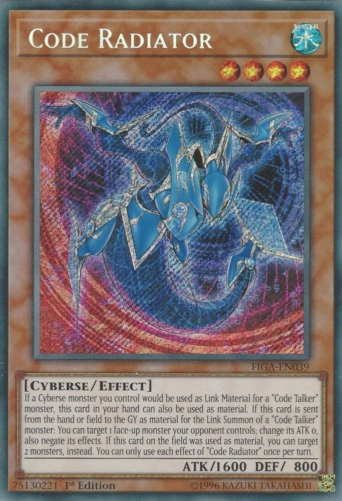 Code Radiator (FIGA-EN039) - Secret Rare