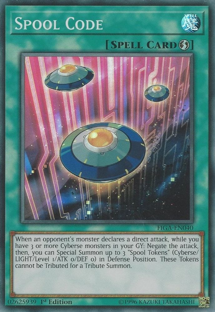 Spool Code (FIGA-EN040) - Super Rare