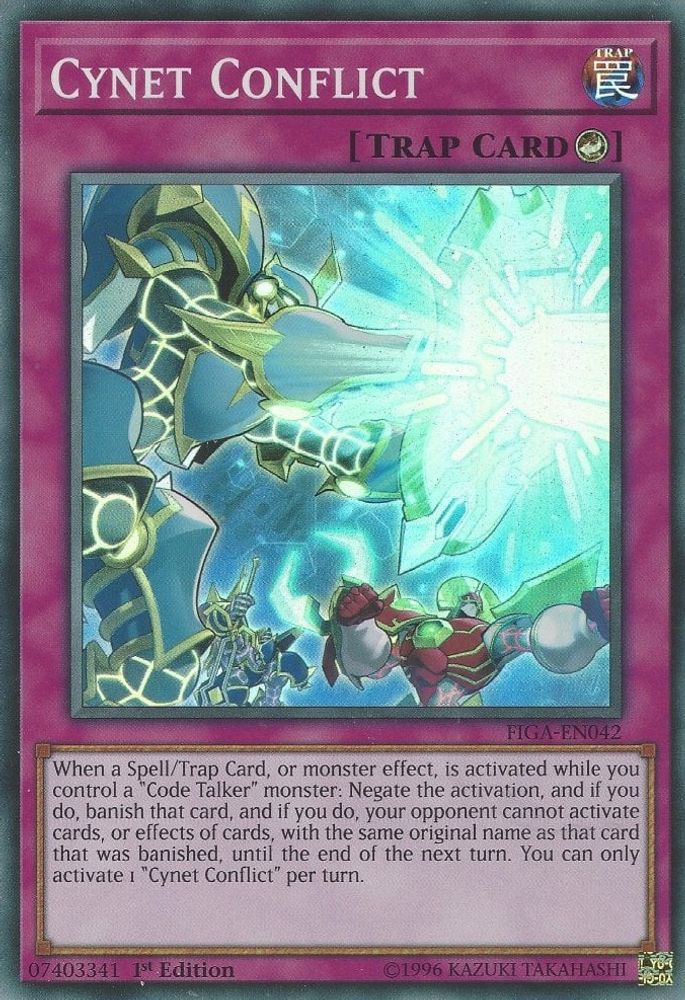 Cynet Conflict (FIGA-EN042) - Super Rare
