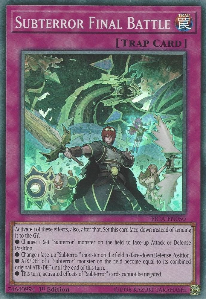 Subterror Final Battle (FIGA-EN050) - Super Rare
