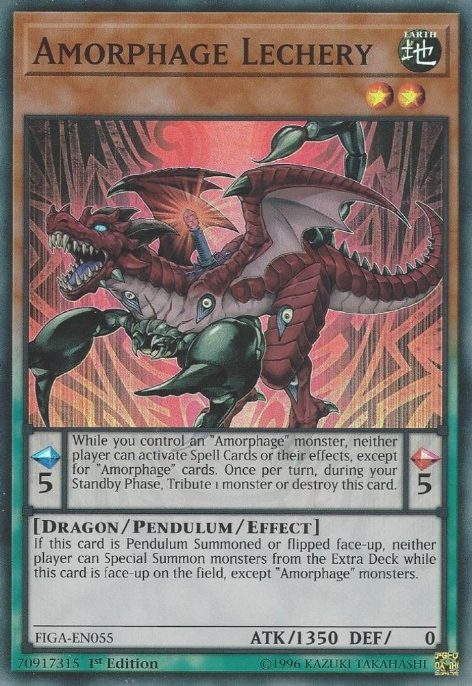 Amorphage Lechery (FIGA-EN055) - Super Rare